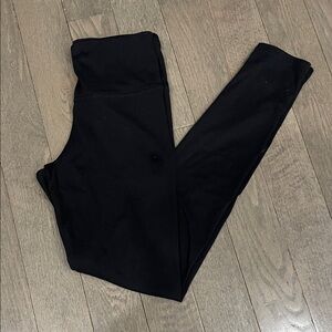 Black Bow Leggings - Size Small, Stretchy & Soft